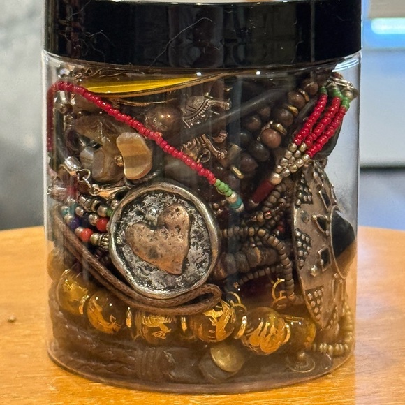 Mystery jewelry jar - Boho themed jar - Picture 4 of 4